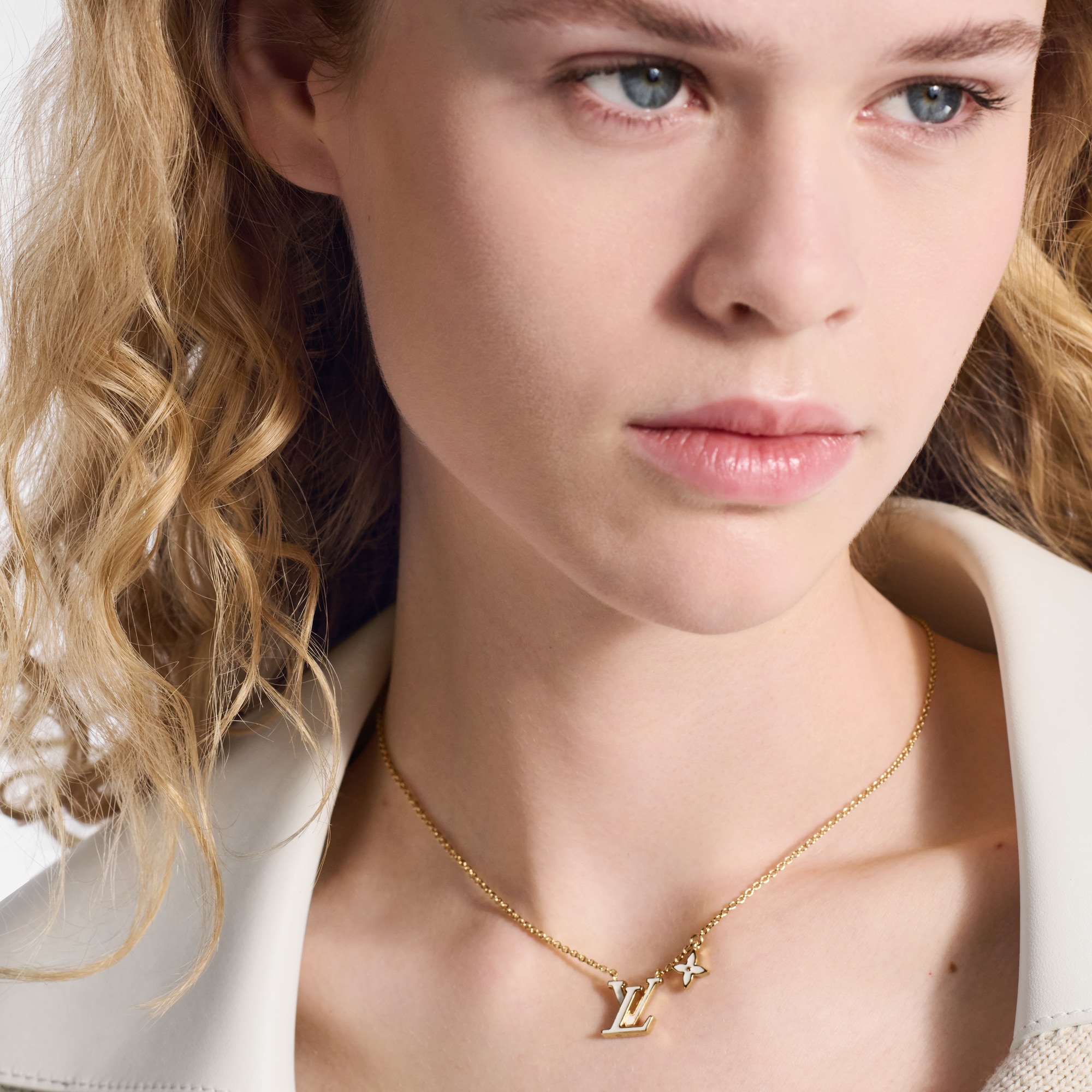 LV Iconic Enamel Necklace - Luxury All Fashion Jewelry